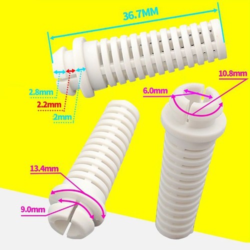 Extend Cable Service Life Stress Relief Design 10pcs Pvc Gland 6mm Strain Boot - Photo 8/11