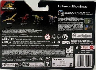 Jurassic World Rebirth Frenzy Pack Archaeornithomimus New Download