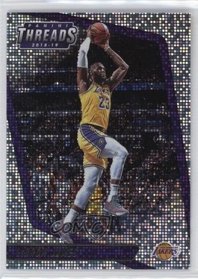 2018-19 Panini Threads Dazzle LeBron James #47 4f5
