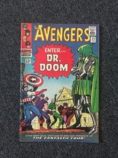 Avengers #25 1966 Marvel Doctor Doom 1st Battle Stan Lee Silver Age Comic