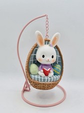 🐰New Easter Bunny Reading in Hanging Chair