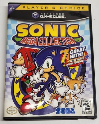 Sonic Mega Collection (Nintendo GameCube, 2002) No Manual, Tested