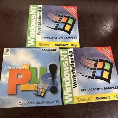 Windows NT Workstation 4.0 Application Samples Plus 3 CDs Used