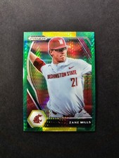 2021 Panini Draft Picks Zane Mills 🔥Green & Yellow #PDP120 St. Louis Cardinals 