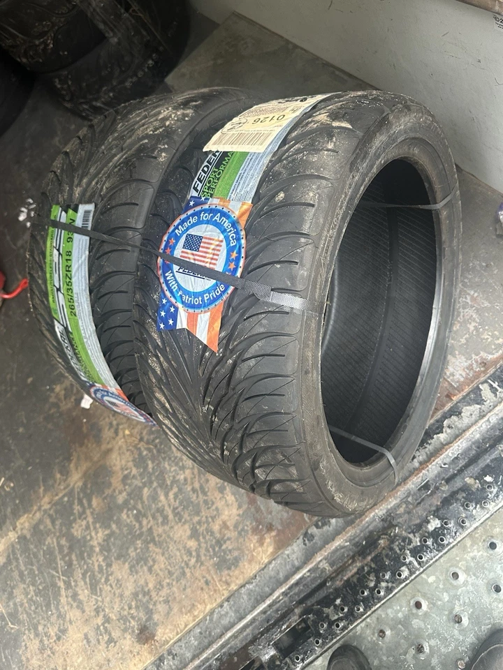 NEUMÁTICOS FEDERALES 595 SUPER STEEL NUEVOS 265/35/18 R18 93W Foto 2 de 4