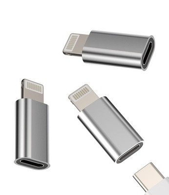 USB C Female to Lightning Male Adapter 3 Pack, Apple MFi Certified, Compatibl...