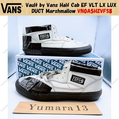 Vault by Vans Half Cab EF VLT LX LUX DUCT Marshmallow VN0A5HZVFS8 Men's Size