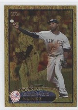 2012 Topps Gold Sparkle Eduardo Nunez #126 1g5