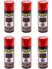 6 x VHT Engine Enamel High Heat Paint For Chevy Orange SP123