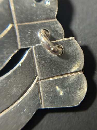 GUAD de plata de ley 925 vintage de México. JAL. Pendientes colgantes - Imagen 4 de 19