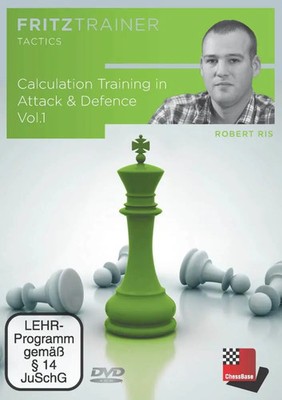 Calculation Training in Attack & Defence Vol.1, DVD-ROM | Robert Ris | Englisch