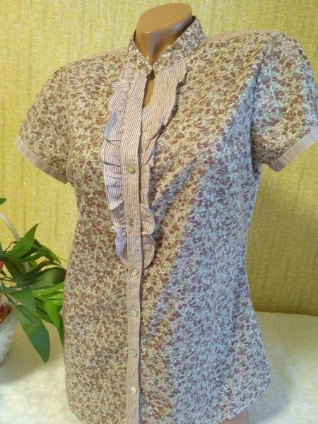 Women BCBGeneration Shirt White Cotton 40 / L / 48