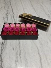 Rose Flower Soap Petals Gift Set 18PCS Pink Scented for Her NEW