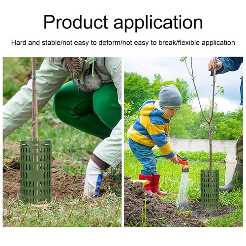Plastic Tree Protectors Tree Growth Protectors Plastic Potential Damage - Picture 2 of 10