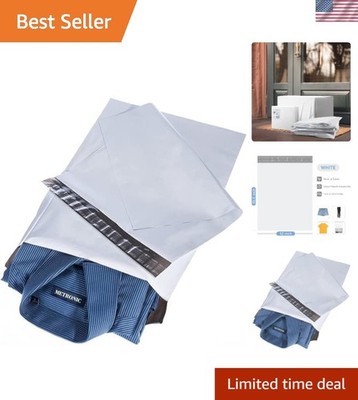Poly Mailers 12x15.5 White 200 Pack