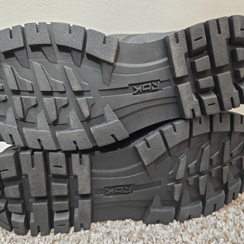 Neu ohne Karton (2008) seltene Reebok G Unit Hiker Mid schwarze Lederschuhe Herrengröße 8,5 - Bild 11 von 12