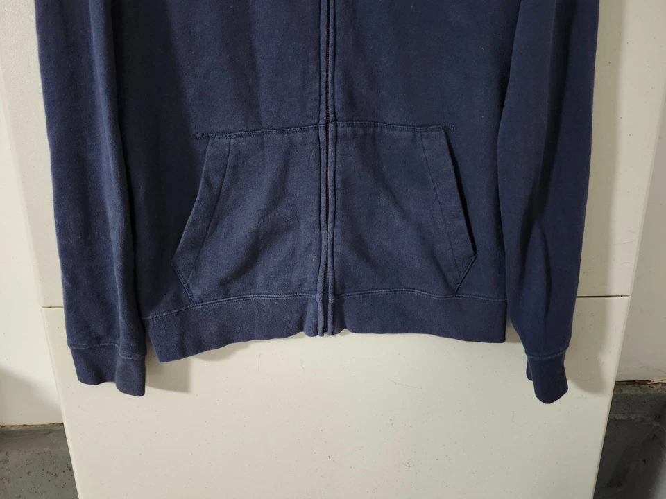 Sudadera Alpinestars Para Hombres S Azul Eterno Polar Cremallera Sudadera con Capucha Centro Logo Vellón Foto 2 de 4