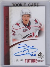 2010-11 SP AUTHENTIC ZAC DALPE UD RC AUTO ROOKIE SP /999 #297 HURRICANES