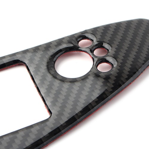 4x RHD Carbon Innenraum Fenster Schalter Knopf Abdeckung Blende passend für Audi Q5 2009-2017 - Bild 9 von 10