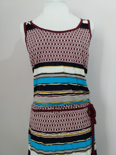 White Stuff long maxi dress 12 festival boho summer holiday retro style knit EX - Picture 3 of 7