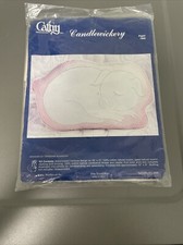 Cathy Needlecraft Candlewickery Kit Pillow Piglet 7866 New