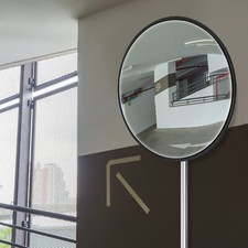 18" Round Corner Convex Mirror Security Safety Outdoor Driveway Garage Wide View