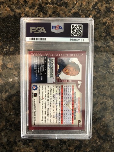 Carta 2000 Topps Shaun Alexander Rookie PSA 8 #206 Seahawks apertura stagione RC - Foto 2 di 3