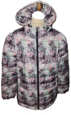 Helen Steele Womens Puffer Jacket Coat Hooded, Zip Size L , 16-18 ,new
