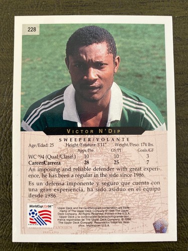 ( U SELECT CARDS ) 1994 Upper Deck World Cup Contenders English SINGLES 🔽 - Picture 335 of 465