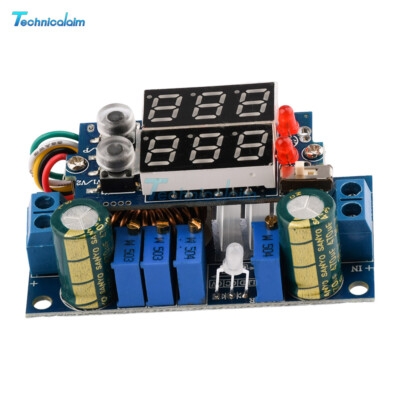 MPPT 5A Solar Panel Controller DC-DC Step-down CC/CV LED Display Charging Module