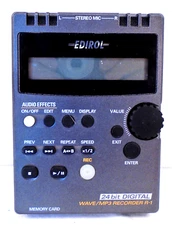 EDIROL Portable Wave/MP3 Recorder & Player R-1 24 Bit Digital Made in Japan