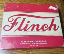 Vintage 1938 FLINCH Card Game Parker Brothers Complete 150 Card Set