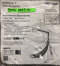 PEMKO S88D18 Smoke Seal,18 ft.,Dark Bronze,Silicone