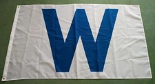 Chicago Cubs Wrigley Field Blue "W" WINdy City Flag 3'X5' Northsiders