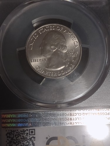 Earring Error - 2019 P Lowell Washington Quarter 25c - Die Chip - Picture 3 of 7