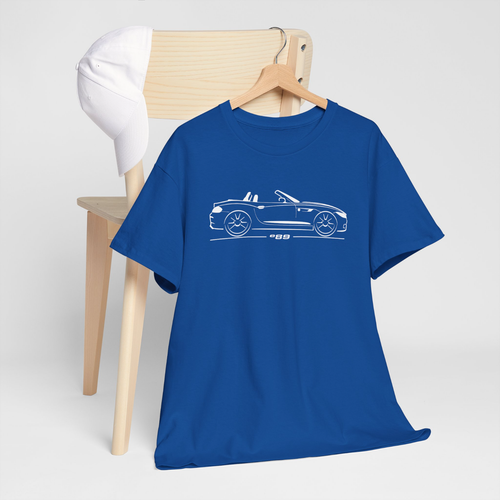 T-shirt silhouette Z4 e89 for BMW Z4 Roadster Cabriolet enthusiasts Tshirt Z4M - Imagen 6 de 14