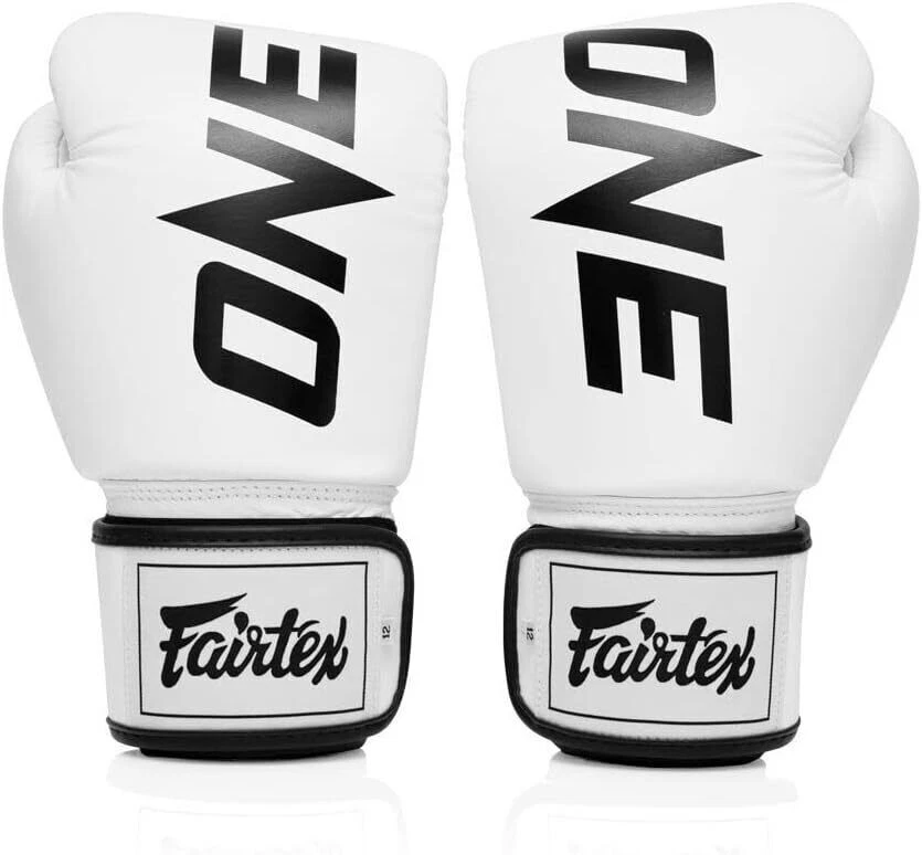 Fairtex One boxing gloves Strap Type Pro sparring Fighting gloves 8oz-16oz  - Image 3 of 4