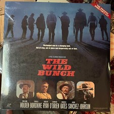 The Wild Bunch - widescreen - Laserdisc NIB NEW Sealed buy 6 for Free Shipping