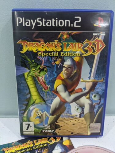 Dragons Lair 3D : Special Edition (Sony PlayStation 2, 2004) - Rare Ps2 Game - Picture 2 of 4