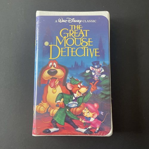 Disney Black Diamond The Classics The Great Mouse Detective Clamshell VHS #1360 - Bild 1 von 7