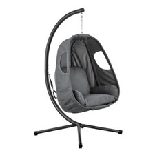 Hanging Cocoon Egg Chair Garden Swing Person Hammock Removable Cushions
