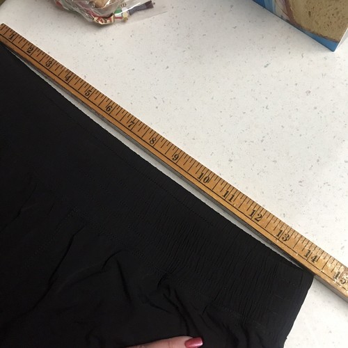 Zyia Active Womens Workflow Wide Leg Pants XXL? 👀fits Med, Black Crop Capri - Picture 9 of 9