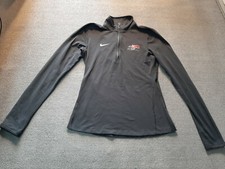 Nike Dri Fit Jacket Womens SEU Gray Long Sleeve Small S