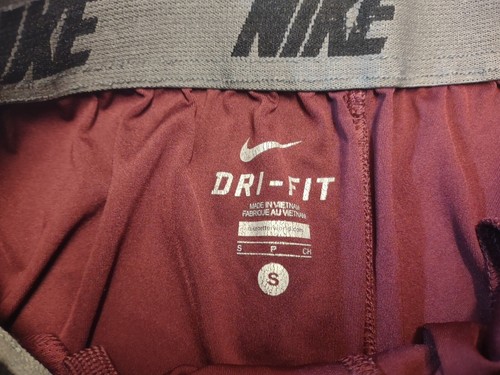 Nike Minnesota Golden Gophers Shorts Women's Small Maroon Dri-Fit Authentic - Picture 2 of 3