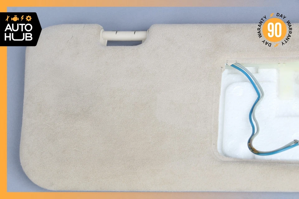 06-11 Parasol delantero derecho Mercedes W219 CLS63 CLS550 gamuza OEM Foto 3 de 4