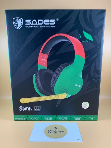 SADES SPIRITS [NUOVO] - cuffie gaming con microfono Ps4 Ps5 PlayStation EUR  10,00 - PicClick IT