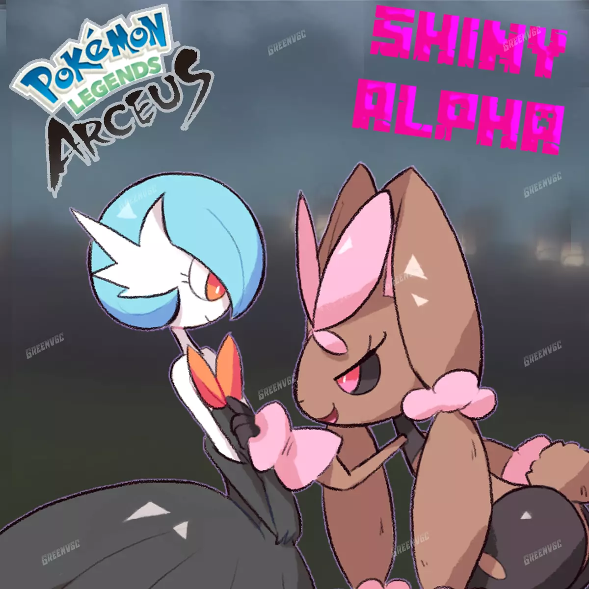 Pokemon Legends Arceus Shiny Alpha Gardevoir Max Effort Levels 6IV-EV  Trained