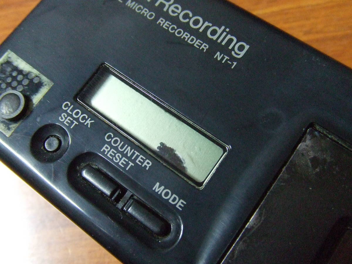 Sony NT-1 Scoopman Digital Micro Recorder Black Recording Sony NT-1 Scoopman Digital Micro Recorder Black Recording