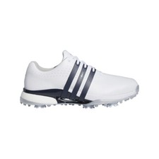 Adidas Tour360 24 Golf Shoes - White/Navy