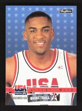 1994-95 SkyBox USA Magic On Steve Smith #30 Team USA